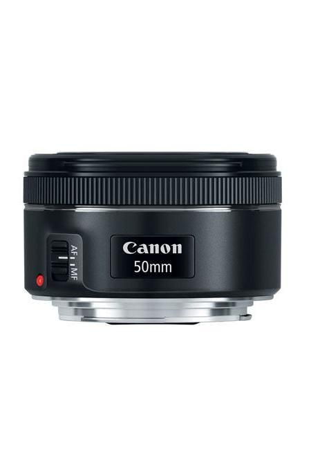 Canon EF 50mm F/1.8 STM Prime Lens - Black